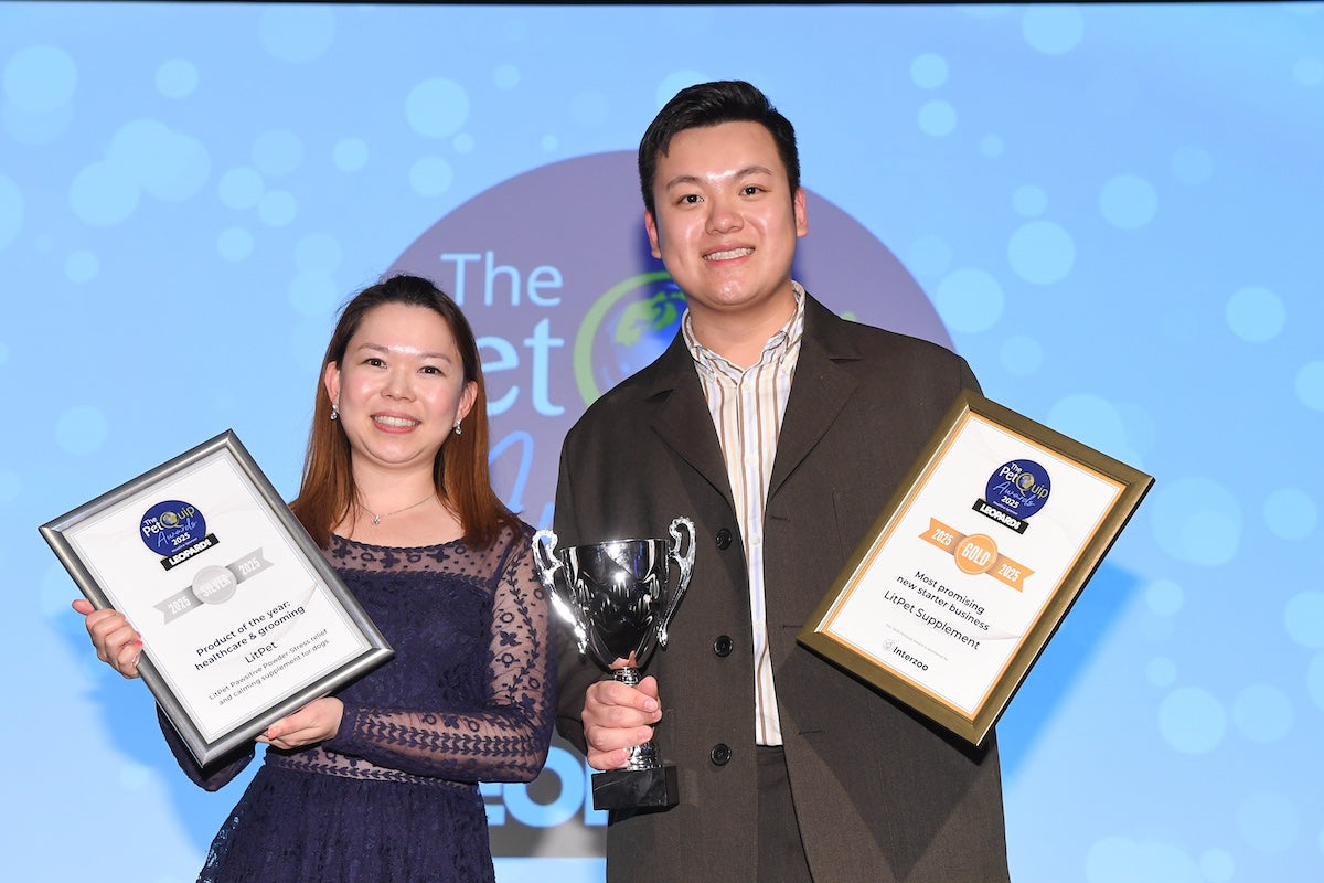 LitPet Wins Gold and Silver at the PetQuip Awards.