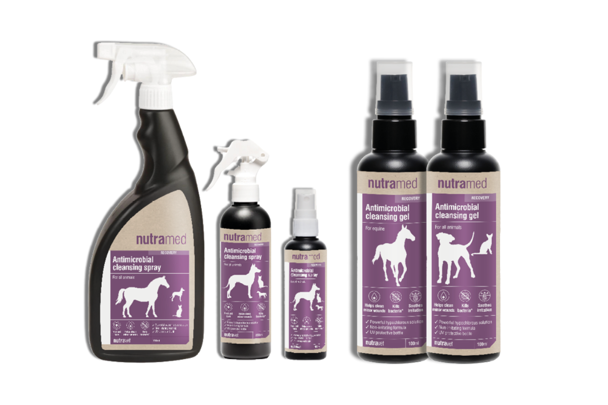 Nutravet unveils Nutramed® — a New Hypochlorous Gel and Spray Suitable for All Animals