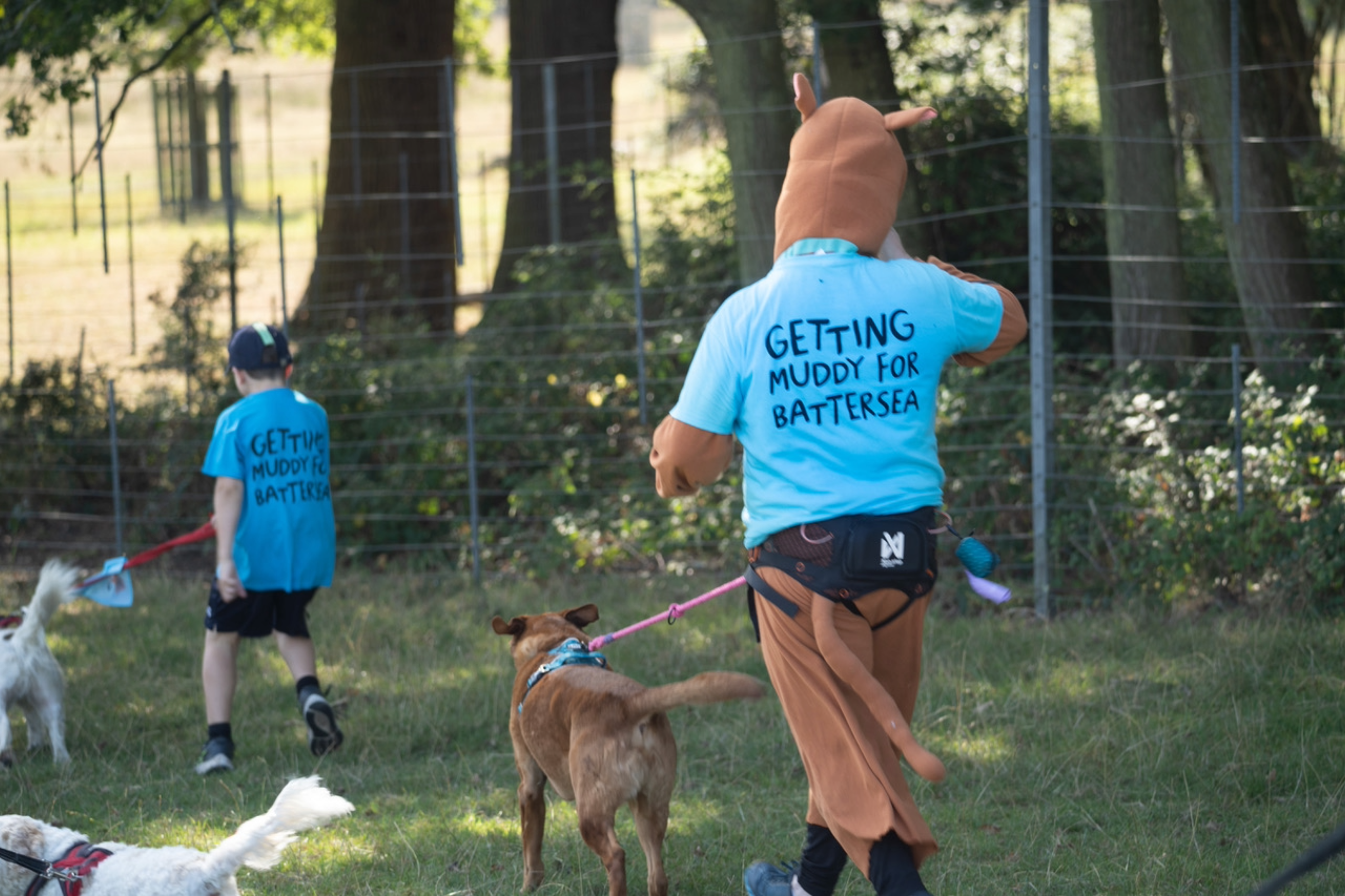 Windsor Pet Lovers get muddy for Battersea